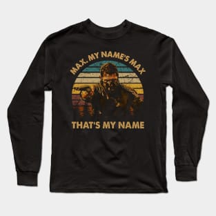 Wasteland Wanderer Mad Character Tribute Shirt Long Sleeve T-Shirt